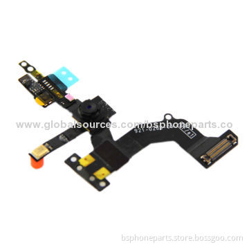 Original camera, front-facing, for iPhone 5, with sensor flex complete